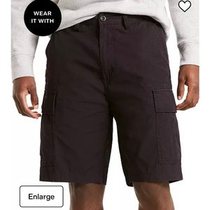 Levi’s Men’s Carrier Loose-Fit Cargo Shorts - Black, 32